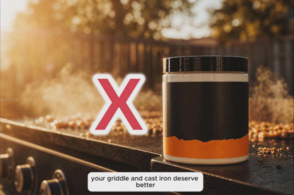 Beef Tallow Griddle & Cast Iron Seasoning + Conditioner – Seed Oil Free